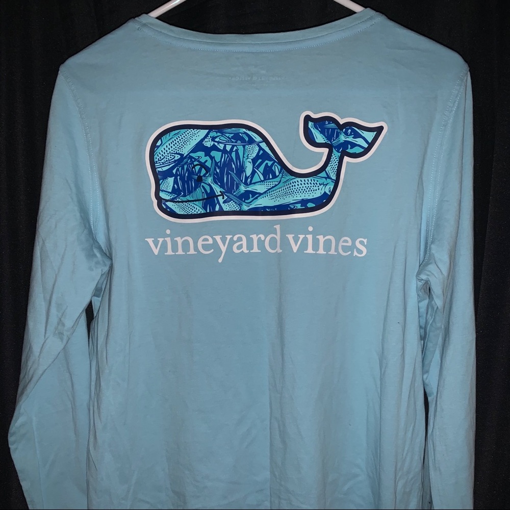 Blue Vineyard Vines long sleeve